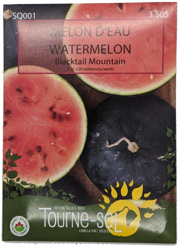 Melon d'eau - Blacktail Mountain